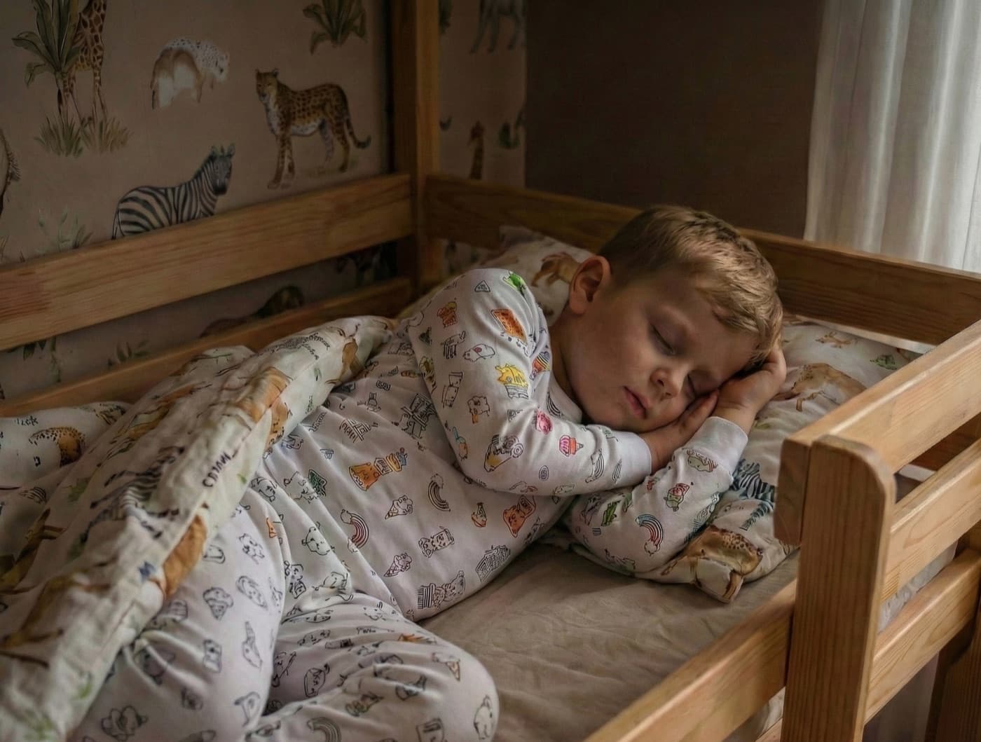 Dete se vraća pidžami i dodaje nove boje